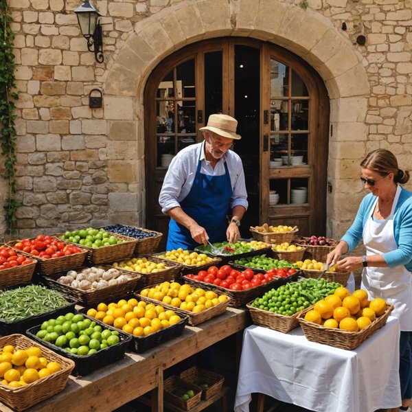 Comment organiser un séjour en Provence avec des cours de cuisine et des visites de marchés locaux?